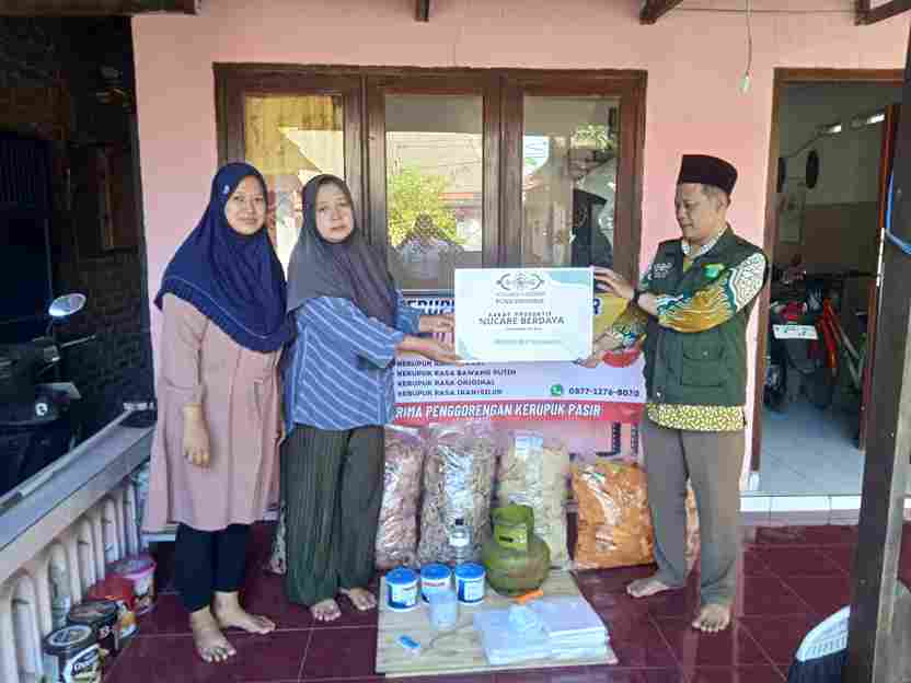 Distribusi Zakat Produktif LAZISNU PCNU Sidoarjo
